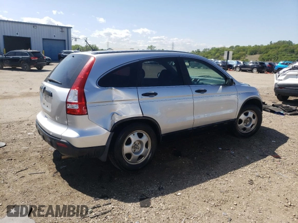 2009 Honda CR-V LX z VIN 5J6RE383X9L035529, wystawiony jako Copart lot #57875445 z przebiegiem 122 651 mil mil oraz Szkoda całkowita • Salvage title. Historia ofert i sprzedaży dostępna na DreamBid. Obrazek 3.