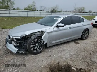 2020 BMW 5 Series 530i with VIN WBAJR3C06LCD05447, listed as a Copart auction lot 49008885 with Not Provided miles and Salvage Title. Bid and sale history available at carsss.com. Image 1.