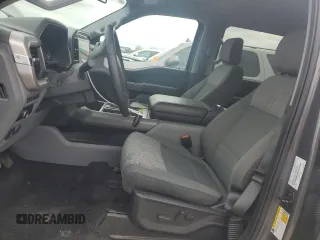 2023 Ford F-150 XL with VIN 1FTEW1EP8PKF20042, listed as a Copart auction lot 55163335 with 26,870 mi miles and Salvage title. Bid and sale history available at DreamBid. Image 7.