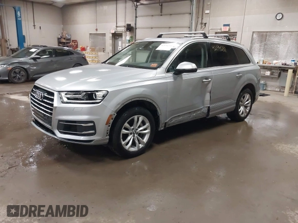 2017 Audi Q7 Premium Plus with VIN WA1LAAF79HD039429, listed as a IAAI auction lot 42194231 with 147,509 mi miles and . Bid and sale history available at DreamBid. Image 18.