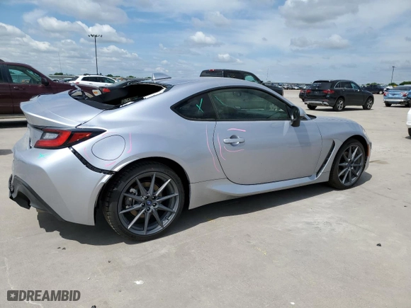 2023 Subaru BRZ Limited with VIN JF1ZDBE10P9702355, listed as a Copart auction lot 48117253 with 265 mi miles. Bid and sale history available at carsss.com. Image 3.
