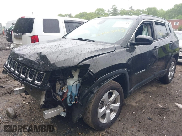 2021 Jeep Compass Latitude z VIN 3C4NJDBBXMT575577, wystawiony jako IAAI lot #42363945 z przebiegiem 32 341 mil mil oraz . Historia ofert i sprzedaży dostępna na DreamBid. Obrazek 17.