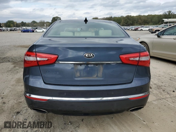 2014 Kia Cadenza Limited with VIN KNALN4D75E5153722, listed as a Copart auction lot 78716824 with 91,411 mi miles and Clean Title. Bid and sale history available at carsss.com. Image 6.