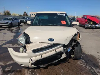 2010 Kia Soul + with VIN KNDJT2A29A7027200, listed as a Copart auction lot 53189315 with 0 mi miles and Salvage Title. Bid and sale history available at carsss.com. Image 5.