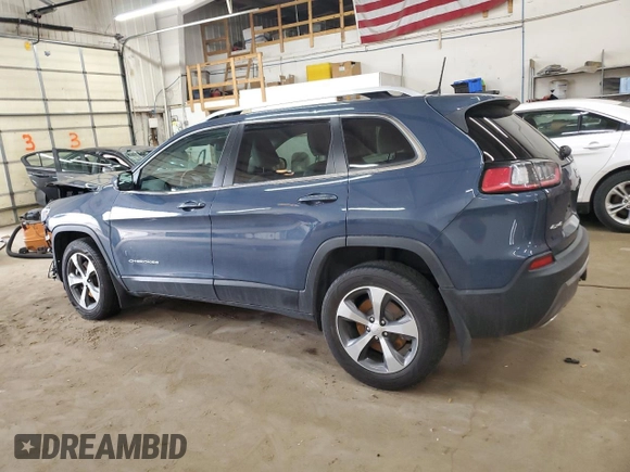 2020 Jeep Cherokee Limited with VIN 1C4PJMDX0LD530878, listed as a Copart auction lot 52592785 with 72,509 mi miles and Salvage title. Bid and sale history available at DreamBid. Image 2.