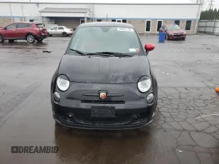 2012 FIAT 500 Abarth with VIN 3C3CFFFH8CT351617, listed as a Copart auction lot 50002195 with 84,996 mi miles and Salvage title. Bid and sale history available at DreamBid. Image 5.
