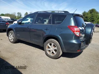 2010 Toyota RAV4 Limited with VIN 2T3DK4DVXAW032542, listed as a Copart auction lot 57050155 with 222,297 mi miles and Salvage title. Bid and sale history available at DreamBid. Image 2.