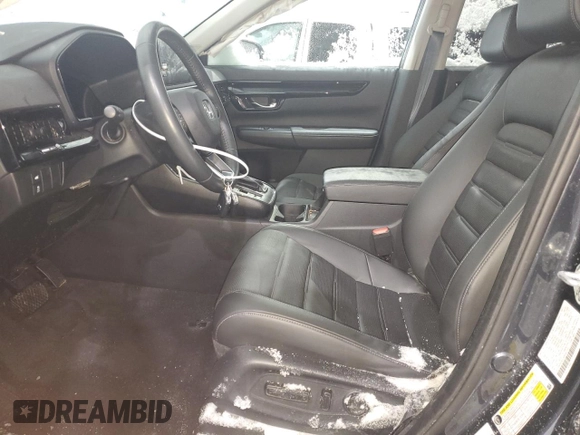 2024 Honda CR-V EX-L with VIN 2HKRS4H74RH427370, listed as a Copart auction lot 44397035 with 27,896 mi miles and Salvage Title. Bid and sale history available at carsss.com. Image 7.