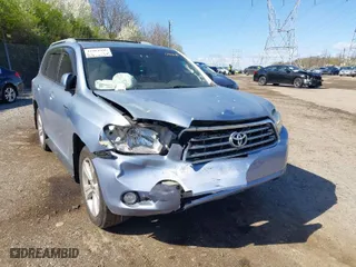 2008 Toyota Highlander Limited with VIN JTEES42A382041540, listed as a IAAI auction lot 41964446 with 235,914 mi miles. Bid and sale history available at carsss.com. Image 6.