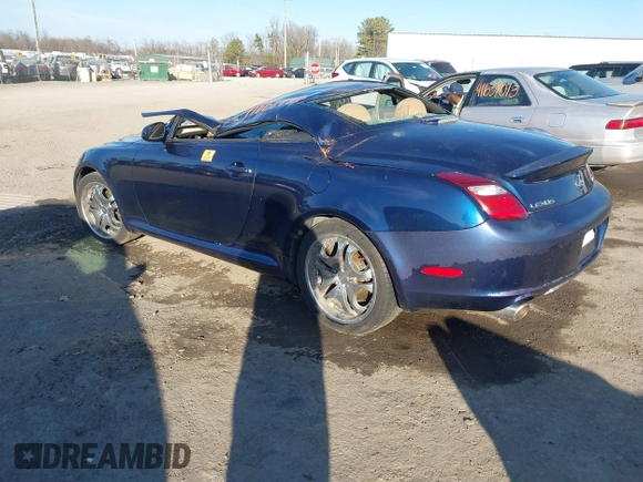 2006 Lexus SC 430 with VIN JTHFN48YX69008462, listed as a IAAI auction lot 41660498 with 168,364 mi miles and . Bid and sale history available at DreamBid. Image 3.