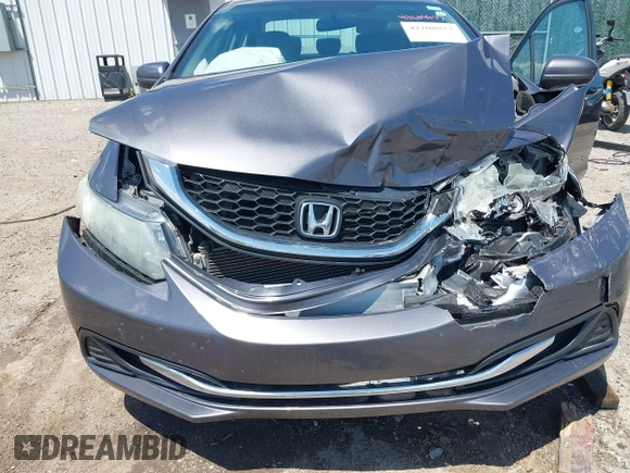 2015 Honda Civic LX with VIN 19XFB2F5XFE097890, listed as a IAAI auction lot 42208857 with 93,964 mi miles and . Bid and sale history available at DreamBid. Image 6.
