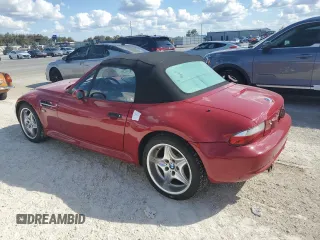 2000 BMW Z3 M 3.2L with VIN WBSCK9347YLC93878, listed as a Copart auction lot 74850664 with 0 mi miles and Salvage Title. Bid and sale history available at carsss.com. Image 2.