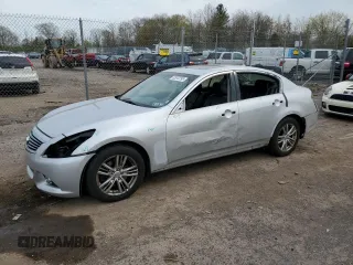 2013 Infiniti G37 x with VIN JN1CV6AR7DM356347, listed as a Copart auction lot 52612295 with 163,965 mi miles and Salvage Title. Bid and sale history available at carsss.com. Image 1.