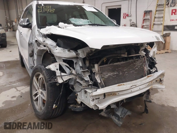 2016 Chevrolet Equinox LTZ with VIN 2GNFLGE32G6176473, listed as a IAAI auction lot 41312198 with 136,123 mi miles. Bid and sale history available at carsss.com. Image 6.
