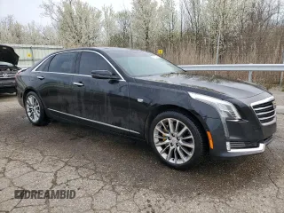 2017 Cadillac CT6 Luxury AWD with VIN 1G6KD5RS5HU164768, listed as a Copart auction lot 53703425 with 51,003 mi miles and Clean title. Bid and sale history available at DreamBid. Image 4.