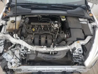 2017 Ford Focus SE with VIN 1FADP3F29HL223791, listed as a Copart auction lot 44312255 with 128,695 mi miles and Salvage Title. Bid and sale history available at carsss.com. Image 12.