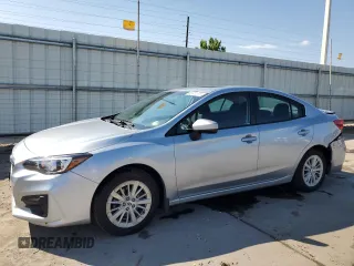 2017 Subaru Impreza Premium z VIN 4S3GKAD64H3607316, wystawiony jako Copart lot #59721515 z przebiegiem 96 582 mil mil oraz Szkoda całkowita • Salvage title. Historia ofert i sprzedaży dostępna na DreamBid. Obrazek 1.