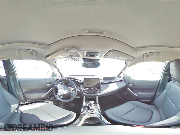 2024 Toyota Corolla Cross XLE with VIN 7MUDAABG2RV105251, listed as a Copart auction lot 55973225 with 8,702 mi miles and Salvage title. Bid and sale history available at DreamBid. Image 15.
