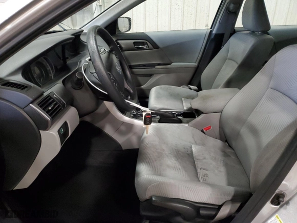 2015 Honda Accord Sedan LX with VIN 1HGCR2F36FA170805, listed as a Copart auction lot 52874015 with 95,450 mi miles and Salvage Title. Bid and sale history available at carsss.com. Image 7.