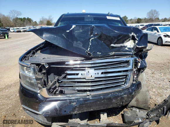2015 Chevrolet Suburban LTZ with VIN 1GNSCKKC5FR233998, listed as a Copart auction lot 48507395 with 168,536 mi miles and Salvage Title. Bid and sale history available at carsss.com. Image 5.