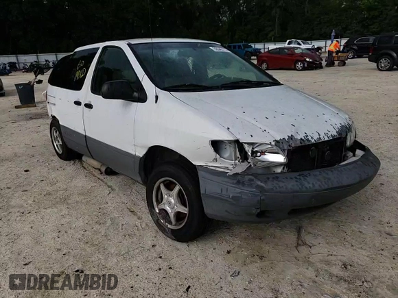 2000 Toyota Sienna CE with VIN 4T3ZF19C3YU210074, listed as a Copart auction lot 53546113 with 0 mi miles and Salvage Title. Bid and sale history available at carsss.com. Image 12.