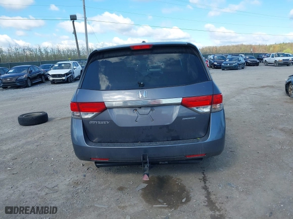 2016 Honda Odyssey SE with VIN 5FNRL5H3XGB043251, listed as a IAAI auction lot 42050805 with 156,537 mi miles. Bid and sale history available at carsss.com. Image 16.