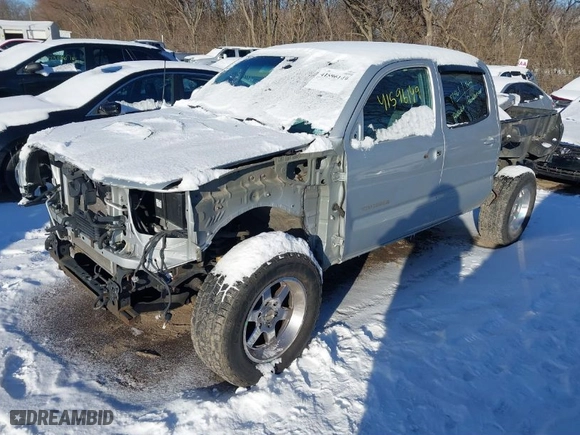 2009 Toyota Tacoma with VIN 3TMLU42N59M029232, listed as a IAAI auction lot 41596149 with 143,541 mi miles. Bid and sale history available at carsss.com. Image 2.