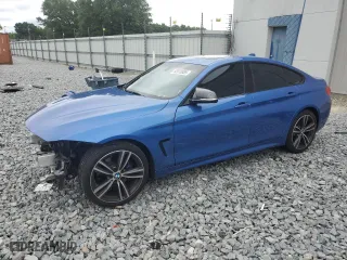 2017 BMW 4 Series 430i with VIN WBA4F7C30HG789023, listed as a Copart auction lot 52070885 with 105,541 mi miles and Salvage Title. Bid and sale history available at carsss.com. Image 1.