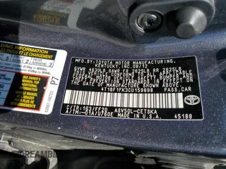 2012 Toyota Camry L with VIN 4T1BF1FK3CU159898, listed as a Copart auction lot 50709035 with 217,241 mi miles and Salvage Title. Bid and sale history available at carsss.com. Image 15.