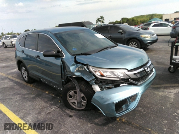2015 Honda CR-V LX with VIN 5J6RM4H38FL127856, listed as a IAAI auction lot 37426097 with 110,846 mi miles and . Bid and sale history available at DreamBid. Image 1.