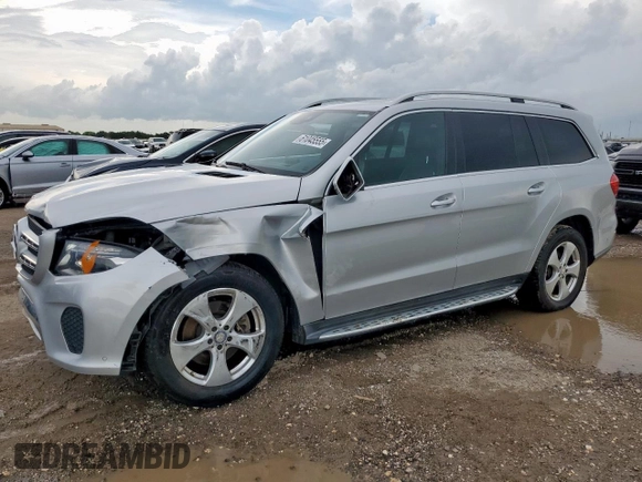 2017 Mercedes-Benz GLS 450 с VIN 4JGDF6EEXHA813595, выставлен на аукционе Copart как лот 61045555 с пробегом 104 217 миль миль и Списание • Salvage title. История ставок и продаж доступна на DreamBid. Изображение 1.