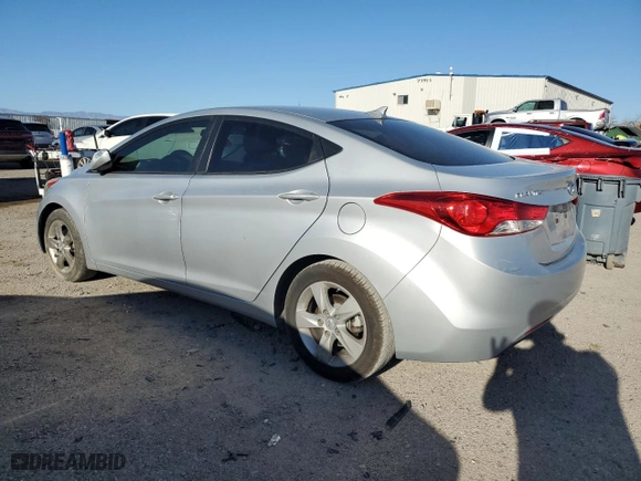 2012 Hyundai Elantra GLS PZEV with VIN 5NPDH4AE6CH126592, listed as a Copart auction lot 49733865 with 125,450 mi miles and Salvage Title. Bid and sale history available at carsss.com. Image 2.