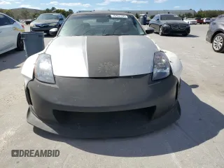 2005 Nissan 350Z with VIN JN1AZ34D95M607395, listed as a Copart auction lot 76422734 with 111,396 mi miles and Non Repairable. Bid and sale history available at DreamBid. Image 5.