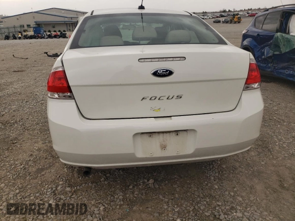 2010 Ford Focus S with VIN 1FAHP3EN6AW105277, listed as a Copart auction lot 49516855 with 0 mi miles and Salvage Title. Bid and sale history available at carsss.com. Image 6.