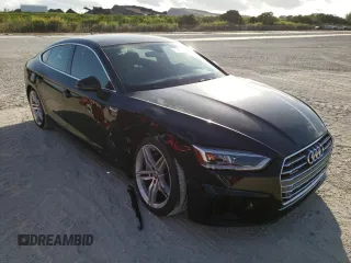 2018 Audi A5 Sportback Premium Plus with VIN WAUENCF58JA104370, listed as a Copart auction lot 70603721 with 37,687 mi miles. Bid and sale history available at carsss.com. Image 1.