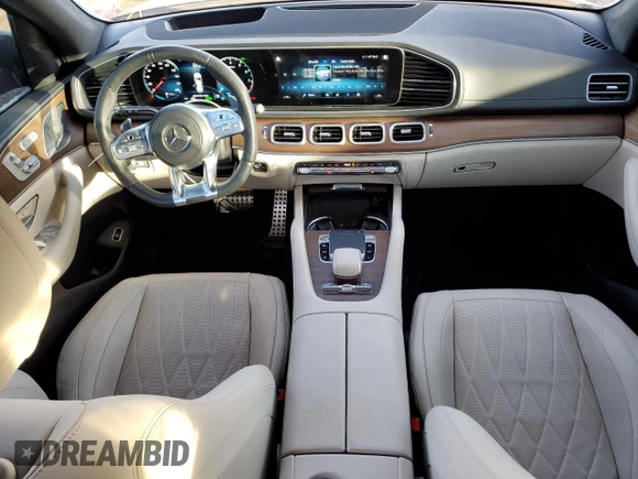 2021 Mercedes-Benz GLS with VIN 4JGFF8KE6MA561735, listed as a Copart auction lot 83317364 with 31,940 mi miles and Salvage Title. Bid and sale history available at carsss.com. Image 8.