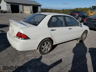 2006 Mitsubishi Lancer ES with VIN JA3AJ26E46U060640, listed as a Copart auction lot 75852344 with 134,543 mi miles and Salvage Title. Bid and sale history available at carsss.com. Image 3.