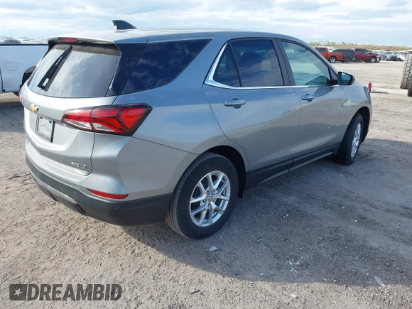 2024 Chevrolet Equinox LT with VIN 3GNAXTEG5RL248775, listed as a IAAI auction lot 40982905 with 97 mi miles and . Bid and sale history available at DreamBid. Image 4.