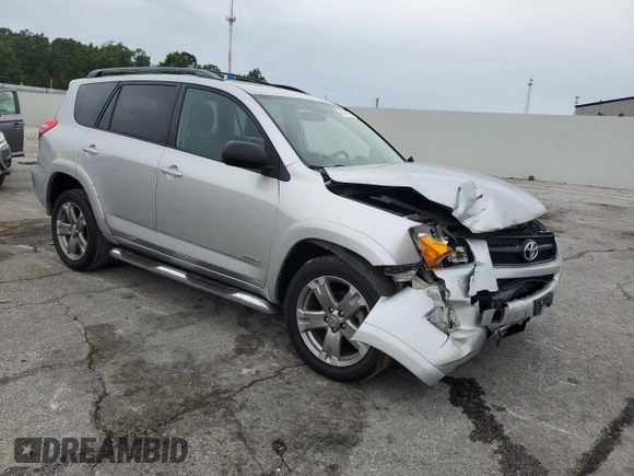 2010 Toyota RAV4 Sport with VIN 2T3WF4DV8AW023979, listed as a Copart auction lot 61334925 with 201,520 mi miles and Salvage title. Bid and sale history available at DreamBid. Image 4.