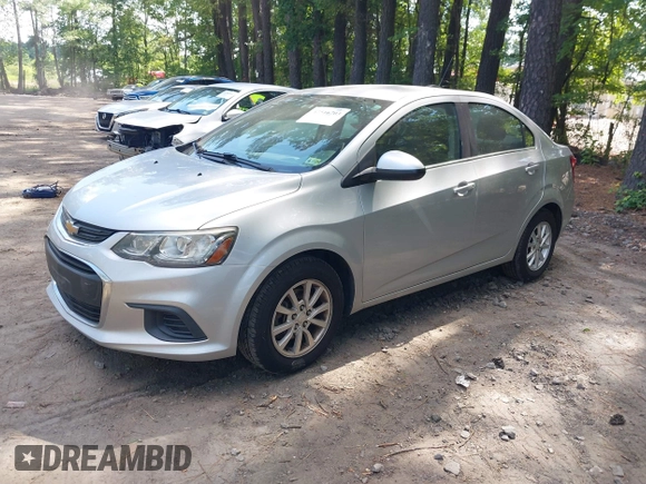 2017 Chevrolet Sonic LT with VIN 1G1JD5SG7H4121301, listed as a IAAI auction lot 42516703 with 158,920 mi miles and . Bid and sale history available at DreamBid. Image 2.