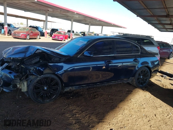 2006 BMW 5 Series 550i with VIN WBANB53566CP02302, listed as a IAAI auction lot 41238940 with 117,939 mi miles and . Bid and sale history available at DreamBid. Image 14.