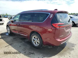 2021 Chrysler Pacifica Limited with VIN 2C4RC3GG2MR590636, listed as a Copart auction lot 56072515 with 87,040 mi miles and Clean title. Bid and sale history available at DreamBid. Image 2.