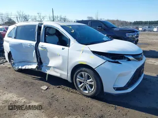 2023 Toyota Sienna XSE with VIN 5TDDSKFC6PS107134, listed as a IAAI auction lot 41416141 with 24,286 mi miles and . Bid and sale history available at DreamBid. Image 1.