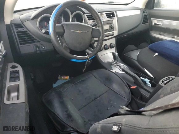 2010 Chrysler Sebring Touring with VIN 1C3BC5ED9AN169113, listed as a Copart auction lot 75358154 with 0 mi miles and Salvage Title. Bid and sale history available at carsss.com. Image 8.