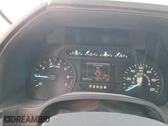2018 Ford F-150 XL with VIN 1FTEX1EP7JKC97867, listed as a Copart auction lot 52899115 with 192,916 mi miles and Clean Title. Bid and sale history available at DreamBid. Image 9.