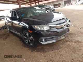 2017 Honda Civic Sedan EX-T with VIN 19XFC1F39HE028956, listed as a IAAI auction lot 41778460 with 57,216 mi miles. Bid and sale history available at carsss.com. Image 1.