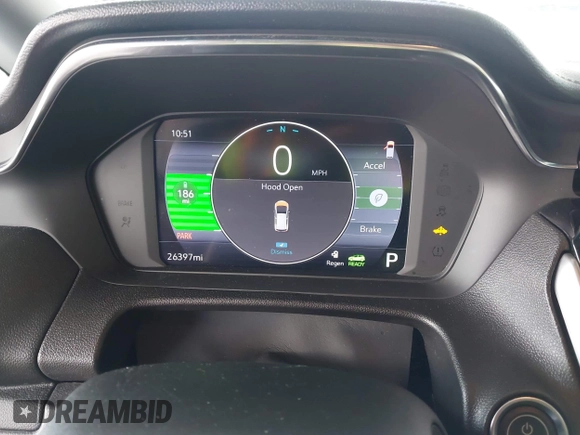 2023 Chevrolet Bolt EV 1LT with VIN 1G1FW6S0XP4150010, listed as a IAAI auction lot 42256426 with 26,397 mi miles and . Bid and sale history available at DreamBid. Image 7.