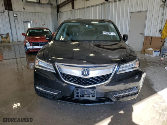 2015 Acura MDX Tech Pkg with VIN 5FRYD4H40FB009120, listed as a Copart auction lot 48024275 with NaN miles and Salvage Title. Bid and sale history available at carsss.com. Image 5.