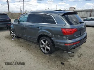 2015 Audi Q7 3.0T S line Prestige with VIN WA1DGAFE1FD023143, listed as a Copart auction lot 51624235 with 0 mi miles and Clean Title. Bid and sale history available at carsss.com. Image 2.