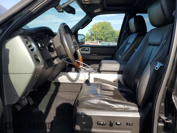 2007 Ford Expedition EL Limited with VIN 1FMFK20537LA75498, listed as a Copart auction lot 72185224 with 173,256 mi miles and Salvage Title. Bid and sale history available at carsss.com. Image 7.
